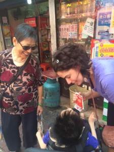 Annie makes a friend