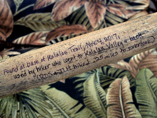 e-6338 walking stick inscriptionCR