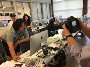 Randy Ravenstorm in lab